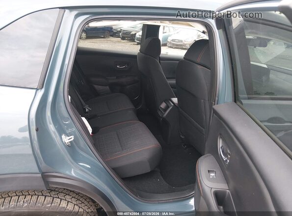 3CZRZ2H58PM744472 2023 HONDA HR-V Blue VIN կոդի պիտակի տեսք