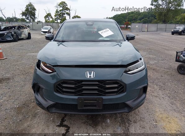 3CZRZ2H58PM744472 2023 HONDA HR-V Blue Սարքավորումների վահանակի տեսք