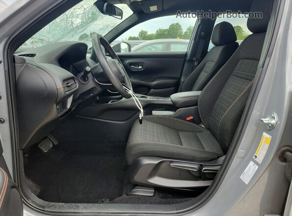 3CZRZ2H58RM750985 2024 HONDA HR-V Gray წინა სალონის ხედი