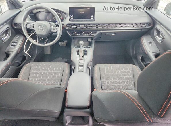 3CZRZ2H58RM750985 2024 HONDA HR-V Gray წინა პანელის ხედი