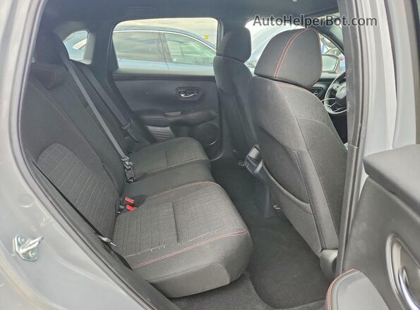 3CZRZ2H58RM750985 2024 HONDA HR-V Gray უკანა სავარძლების ხედი