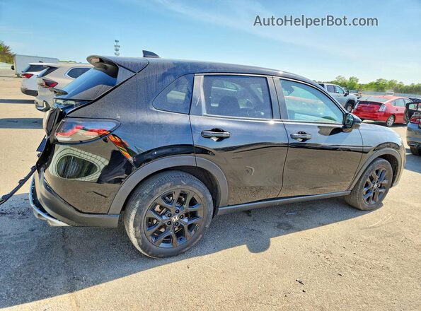3CZRZ2H58RM755667 2024 HONDA HR-V Black Հետևի աջ