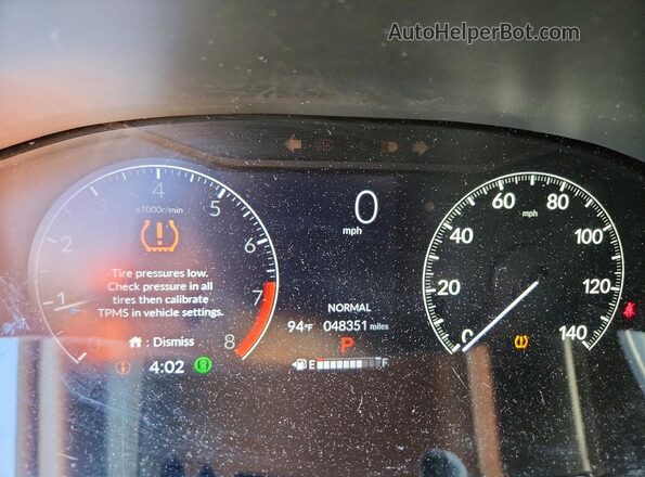 3CZRZ2H58RM755667 2024 HONDA HR-V Black Սարքավորումների վահանակի տեսք