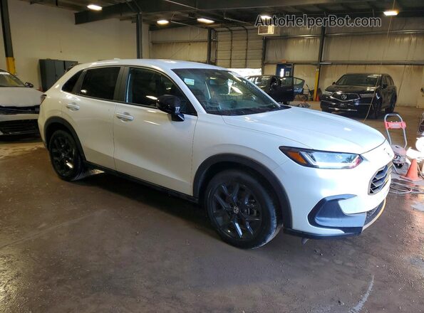 3CZRZ2H58SM728698 2025 HONDA HR-V White Передня права чверть