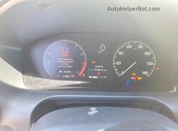 3CZRZ2H58SM748126 2025 HONDA HR-V Белый Вид щитка приборов