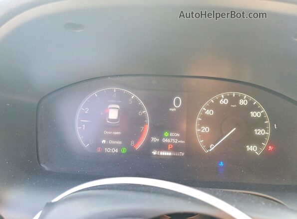 3CZRZ2H59RM702721 2024 HONDA HR-V Black Widok zestawu wskaźników