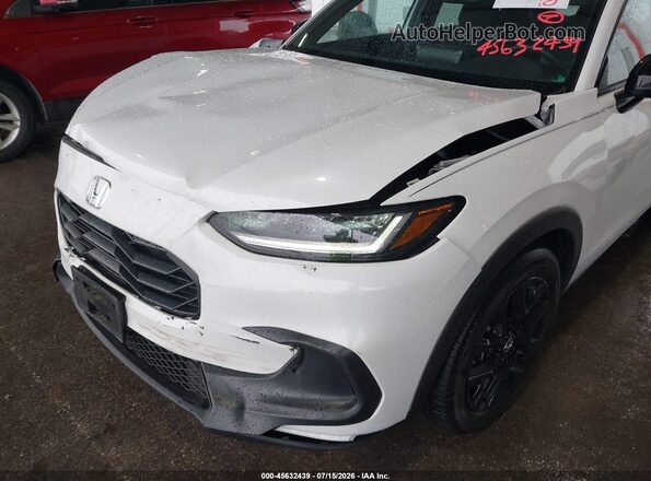 3CZRZ2H59RM710446 2024 HONDA HR-V White Widok z przodu