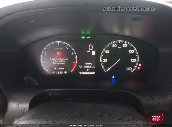 3CZRZ2H59RM710446 2024 HONDA HR-V White Widok tylnych siedzeń