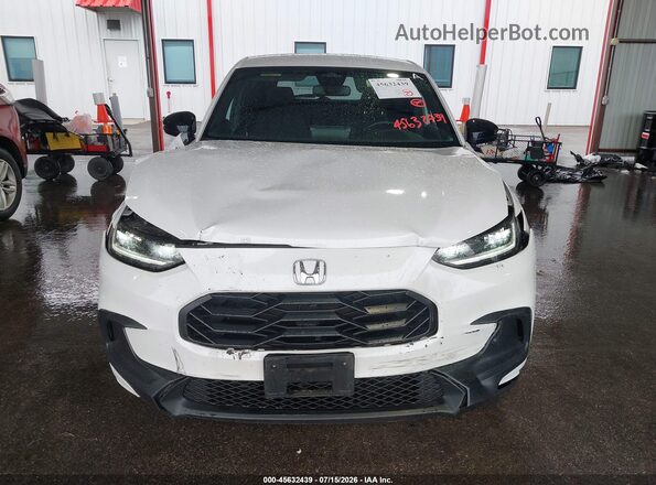 3CZRZ2H59RM710446 2024 HONDA HR-V White Widok wnętrza z tyłu