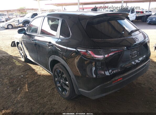 3CZRZ2H59RM731099 2024 HONDA HR-V Черный Задняя левая четверть