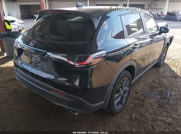 3CZRZ2H59RM731099 2024 HONDA HR-V Черный Задняя правая четверть