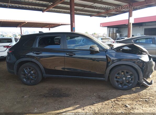 3CZRZ2H59RM731099 2024 HONDA HR-V Черный Вид задней части салона