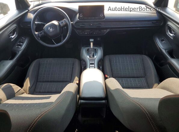 3CZRZ2H59RM732799 2024 HONDA HR-V Black Widok deski rozdzielczej