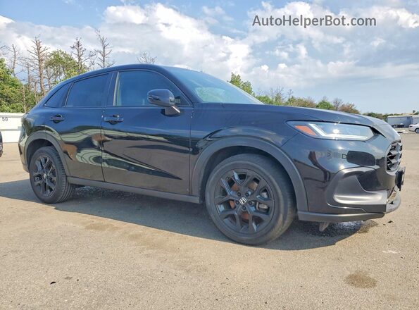 3CZRZ2H59RM732799 2024 HONDA HR-V Black Przód prawy