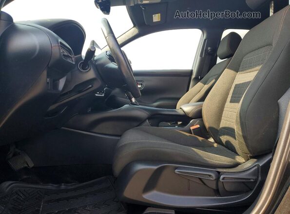 3CZRZ2H59RM732799 2024 HONDA HR-V Black Widok wnętrza z przodu