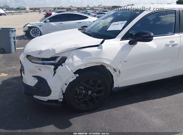 3CZRZ2H59RM758559 2024 HONDA HR-V White Դիմացի տեսք
