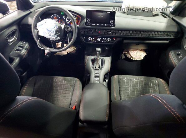 3CZRZ2H59RM782246 2024 HONDA HR-V Black Dashboard view