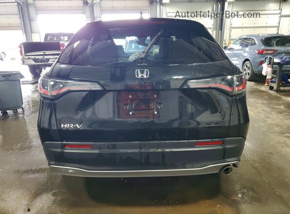 3CZRZ2H59RM782246 2024 HONDA HR-V Black Rear view