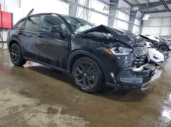 3CZRZ2H59RM782246 2024 HONDA HR-V Black Front right