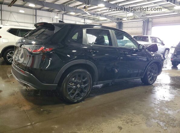 3CZRZ2H59RM782246 2024 HONDA HR-V Black Rear right