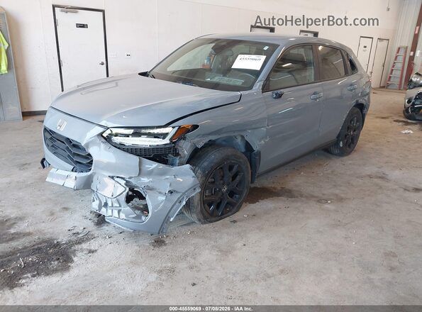 3CZRZ2H59RM786801 2024 HONDA HR-V Gray Դիմացի տեսք
