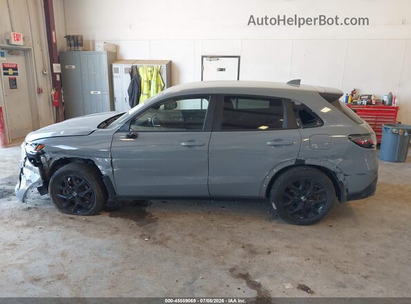 3CZRZ2H59RM786801 2024 HONDA HR-V Gray Սալոնի 360 աստիճան տեսք