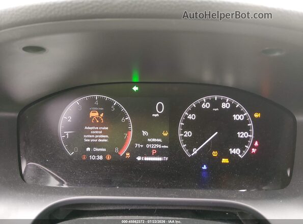 3CZRZ2H59SM734235 2025 HONDA HR-V Red Widok tylnych siedzeń