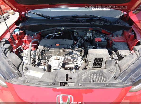 3CZRZ2H59SM734235 2025 HONDA HR-V Red Widok z tyłu