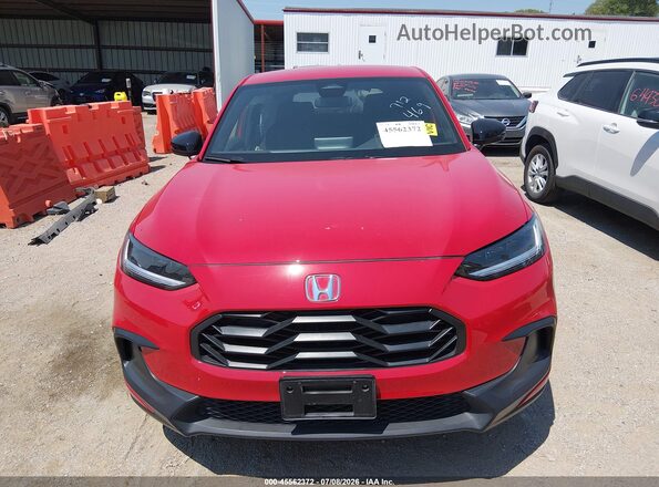 3CZRZ2H59SM734235 2025 HONDA HR-V Red Widok wnętrza z tyłu
