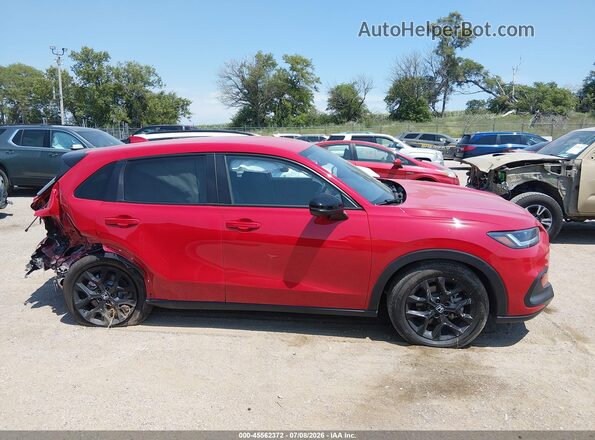 3CZRZ2H59SM734235 2025 HONDA HR-V Red Widok wnętrza 360 stopni