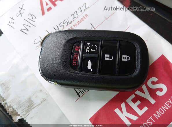 3CZRZ2H59SM734235 2025 HONDA HR-V Red Widok deski rozdzielczej