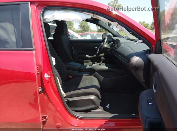 3CZRZ2H59SM734235 2025 HONDA HR-V Red Widok wnętrza z przodu