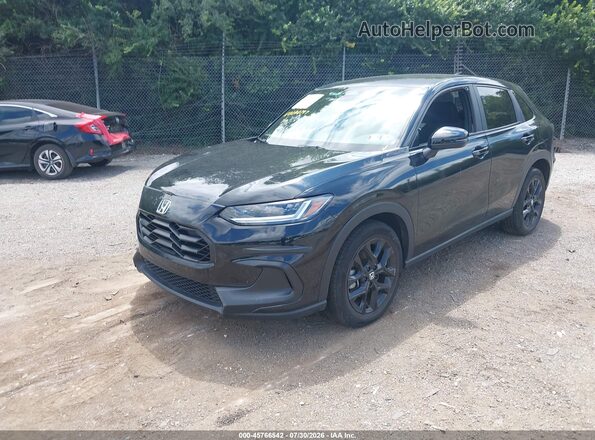 3CZRZ2H59SM737202 2025 HONDA HR-V Black Передня ліва чверть
