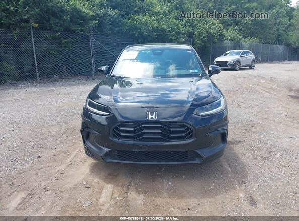3CZRZ2H59SM737202 2025 HONDA HR-V Black Вид панелі приладів
