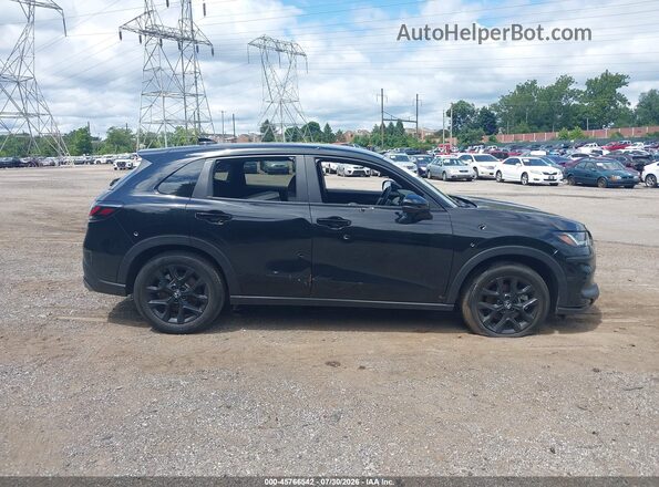 3CZRZ2H59SM737202 2025 HONDA HR-V Black Вид щитка приладів