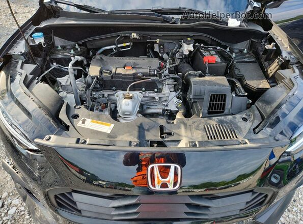 3CZRZ2H59SM794886 2025 HONDA HR-V Black Engine compartment view