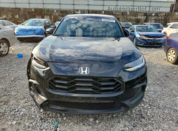 3CZRZ2H59SM794886 2025 HONDA HR-V Black Front view