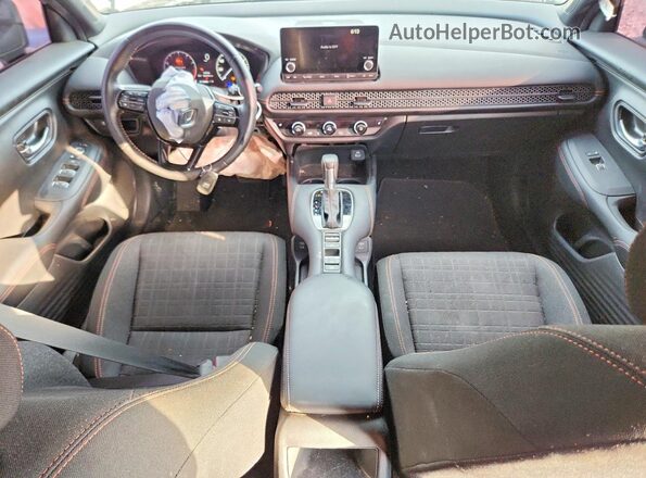 3CZRZ2H59SM794886 2025 HONDA HR-V Black Dashboard view