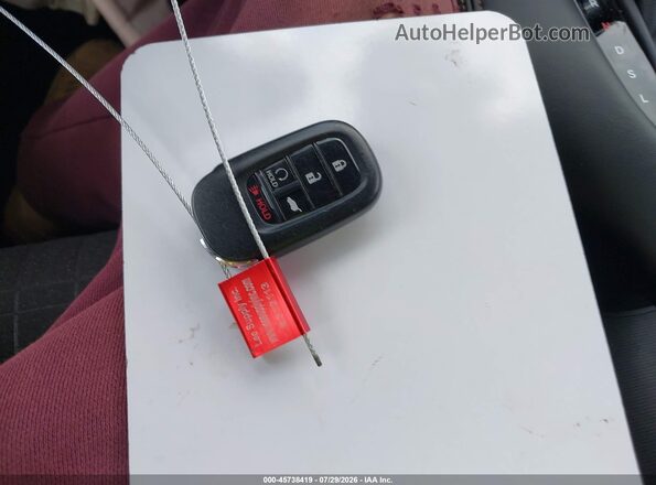 3CZRZ2H5XPM715250 2023 HONDA HR-V Red Widok deski rozdzielczej