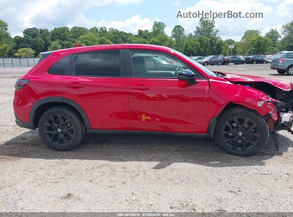 3CZRZ2H5XPM715250 2023 HONDA HR-V Red Widok wnętrza 360 stopni