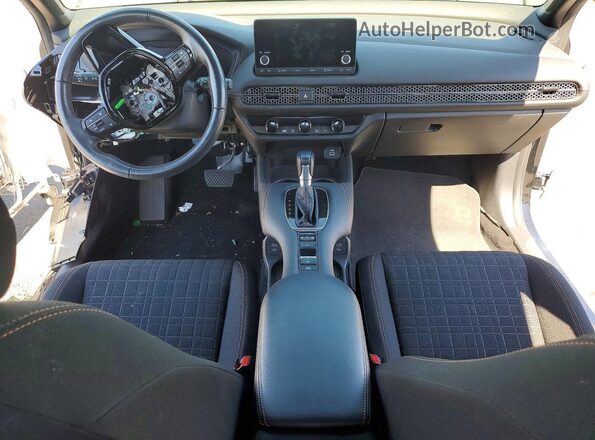 3CZRZ2H5XRM728745 2024 HONDA HR-V Black Вид панелі приладів