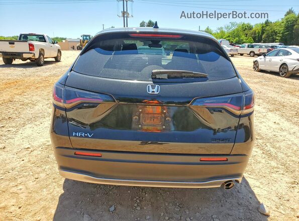 3CZRZ2H5XRM735761 2024 HONDA HR-V Black Rear view