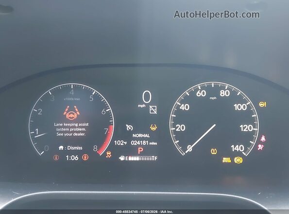 3CZRZ2H5XRM735954 2024 HONDA HR-V Gray Հետևի նստատեղերի տեսք