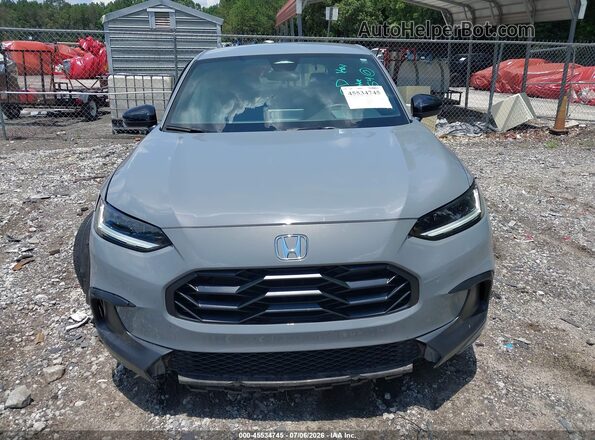 3CZRZ2H5XRM735954 2024 HONDA HR-V Gray Սարքավորումների վահանակի տեսք