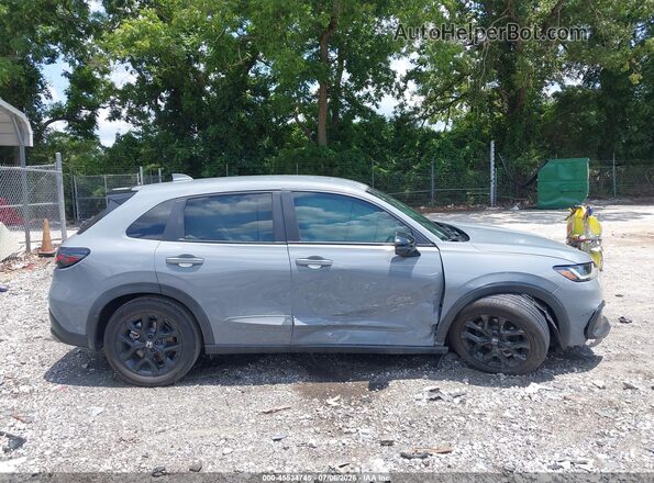 3CZRZ2H5XRM735954 2024 HONDA HR-V Gray Սալոնի հետևի տեսք