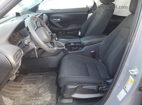 3CZRZ2H5XRM743746 2024 HONDA HR-V Gray Սալոնի դիմացի տեսք