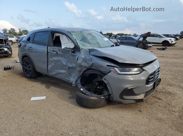 3CZRZ2H5XRM743746 2024 HONDA HR-V Gray Առջևի աջ
