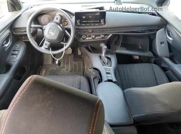 3CZRZ2H5XRM743746 2024 HONDA HR-V Gray Առջևի վահանակի տեսք