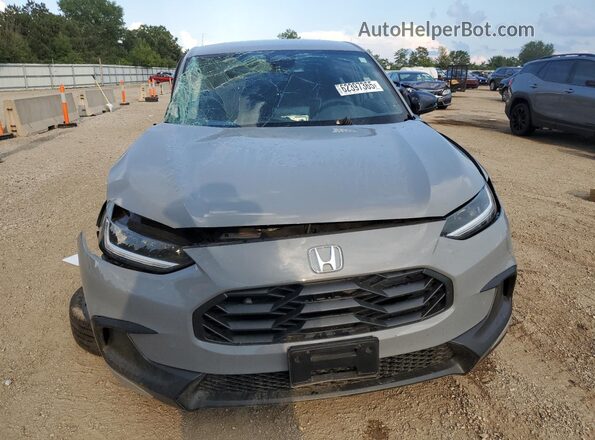 3CZRZ2H5XRM743746 2024 HONDA HR-V Gray Դիմացի տեսք