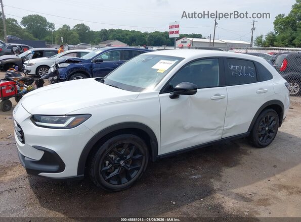3CZRZ2H5XRM747215 2024 HONDA HR-V White Widok z przodu